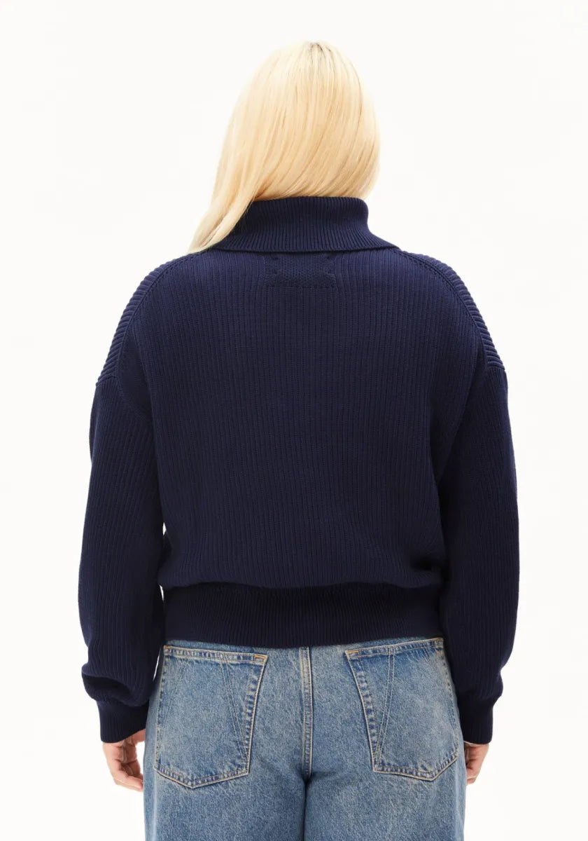 ARMEDANGELS Vanisé Troyer Knit Sweater