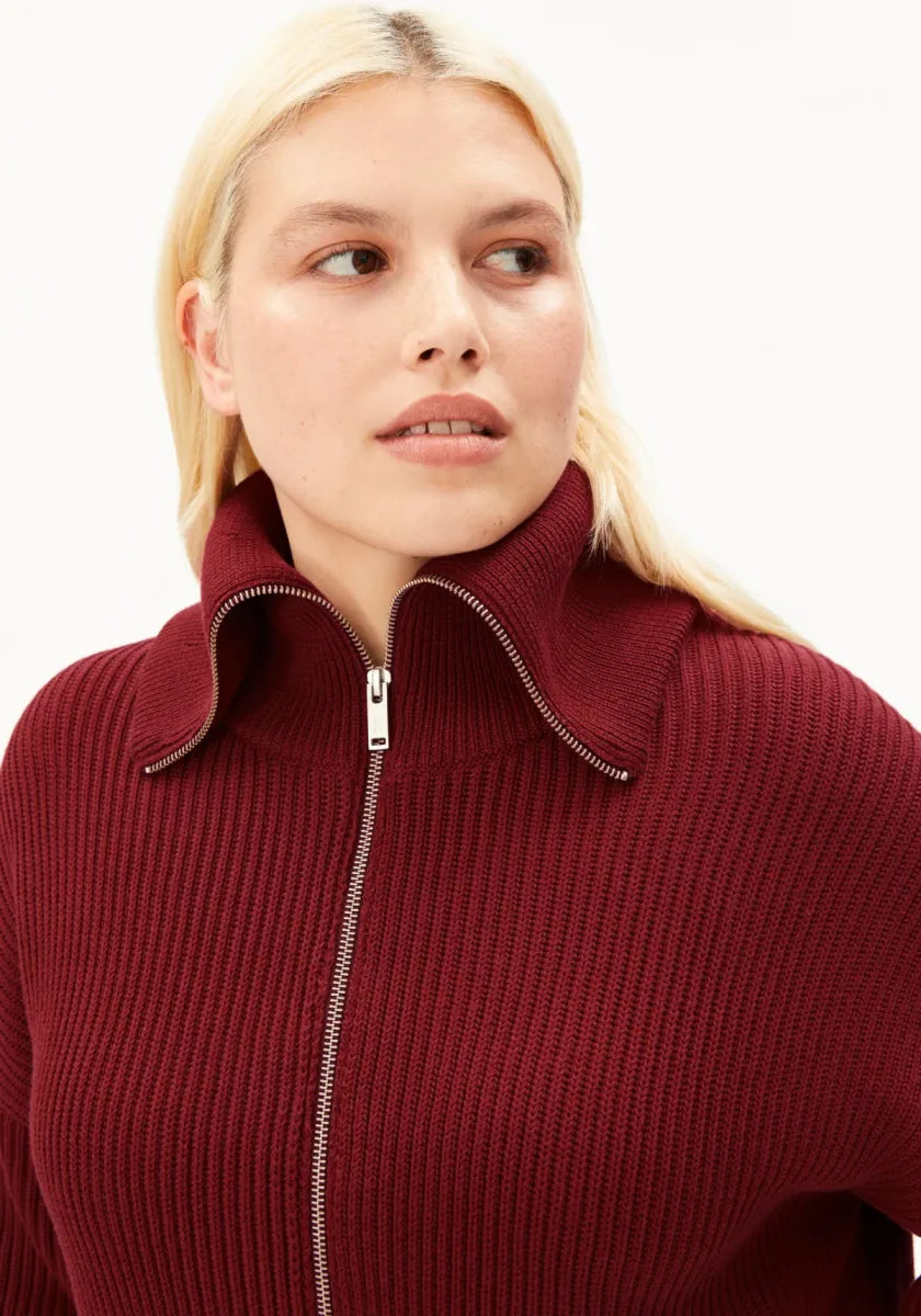 ARMEDANGELS Vanisé Rib Knit Cardigan