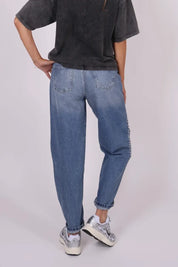 Homage Jeans - Amber Balloon With Studs