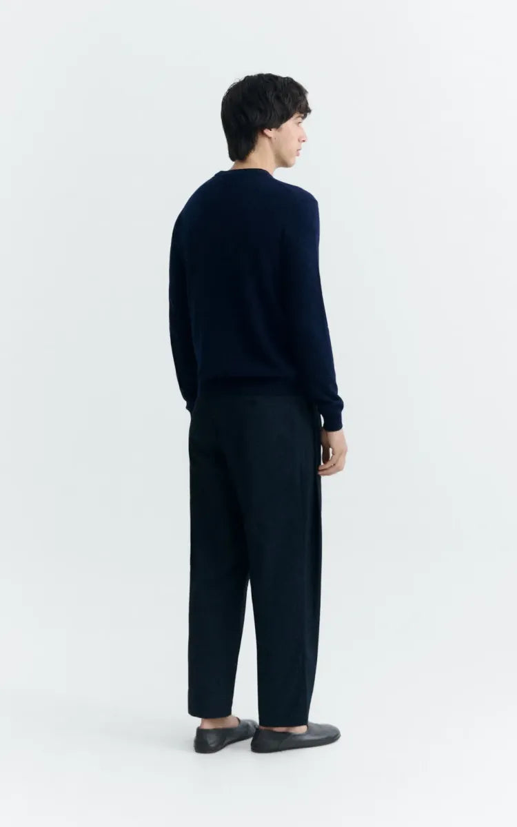 Thinking Mu INDIGO LUCIEN KNITTED SWEATER