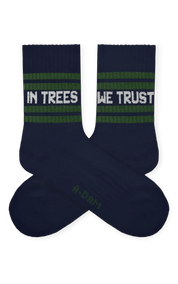 A-dam Underwear Socks Quarter In Trees We Trust