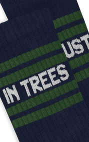 A-dam Underwear Socks Quarter In Trees We Trust