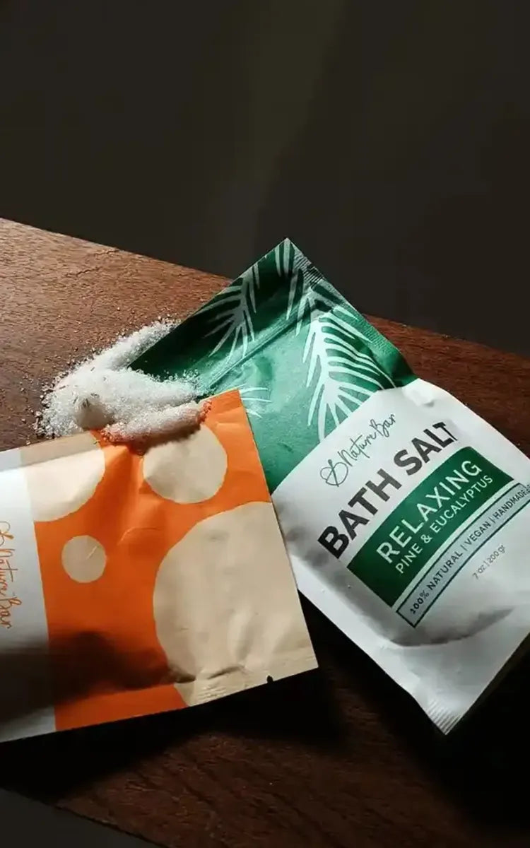Nature Bar Bath Salts - Uplifting Orange