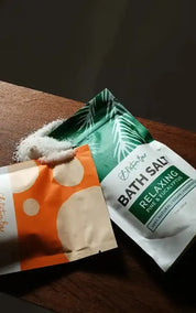 Nature Bar Bath Salts - Uplifting Orange