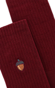 A-dam Underwear Crew Socks Acorn