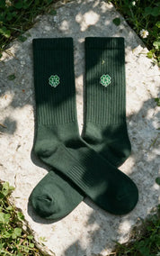 A-dam Underwear Crew Socks Lucky Clover