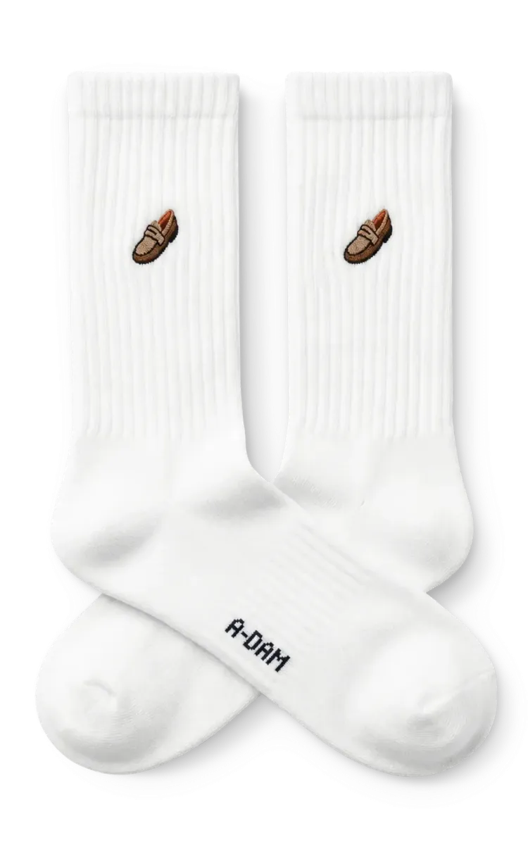 A-dam Underwear Crew Socks Loafer