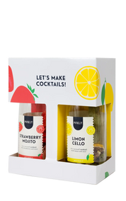 DIY Cocktail Giftpack - Strawberry Mojito & Limoncello