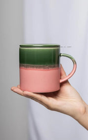 TRANQUILLO Cup With Tea Strainer Industrial