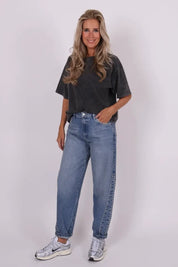 Homage Jeans - Amber Balloon With Studs