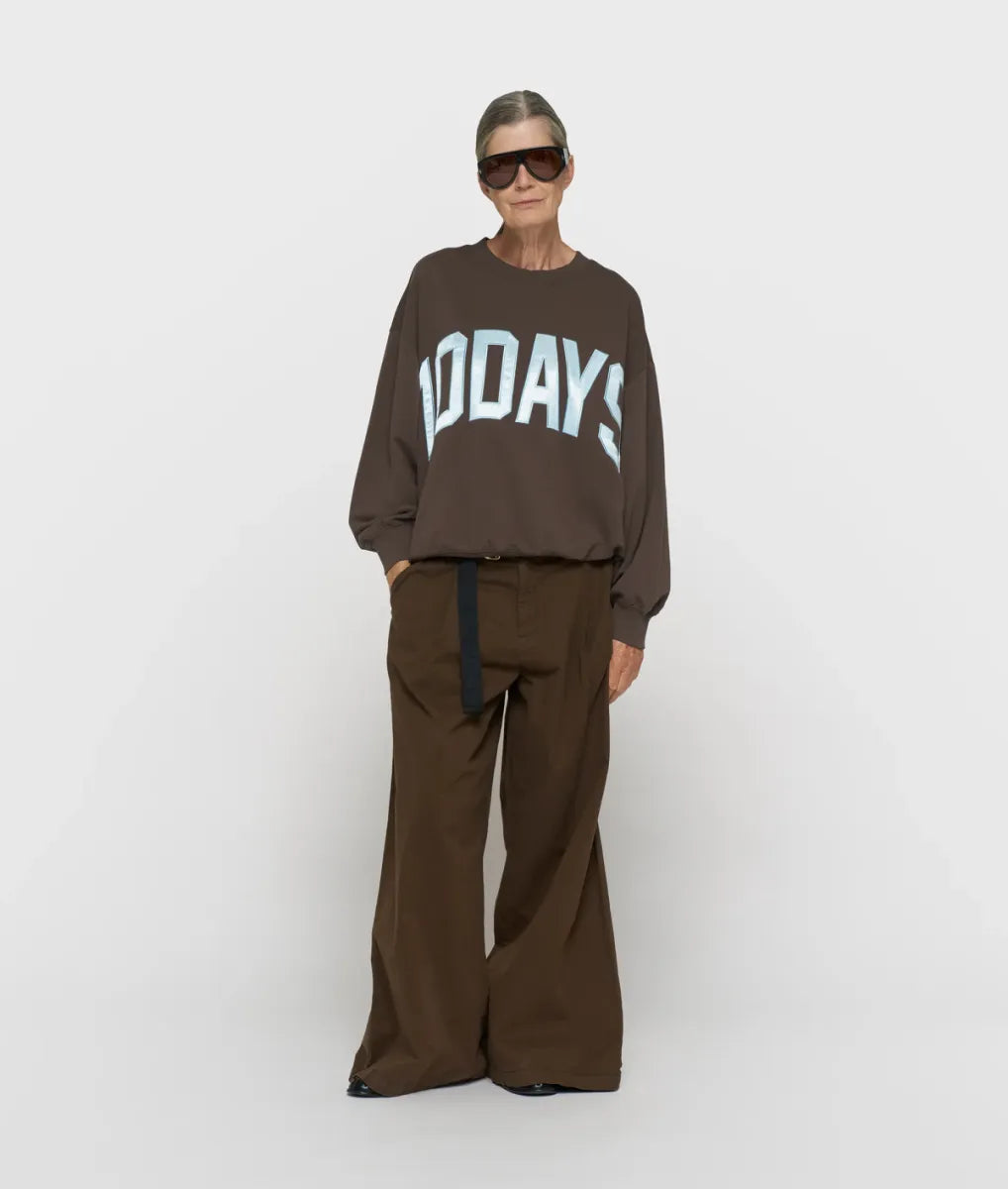 10DAYS Wide Pants Twill