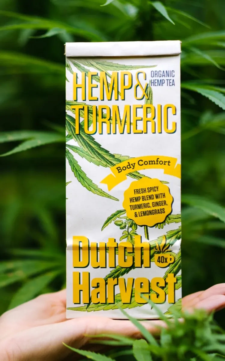 Dutch Harvest Hemp Tea - Hemp Turmeric