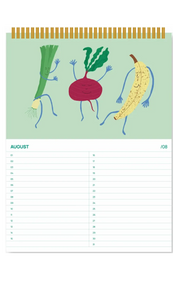 A-Journal Calendar Birthday Fruity