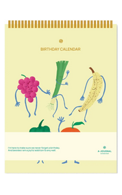 A-Journal Calendar Birthday Fruity