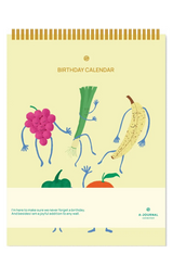 Calendar Birthday Fruity