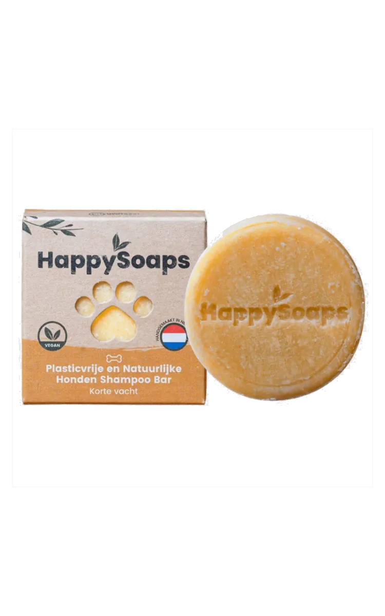HappySoaps Dog Shampoo Bar - Short-Haired Dogs