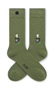 A-dam Underwear Casual Socks Coffee