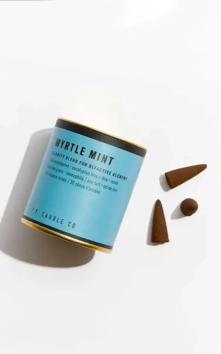 P.F. Candle Co. Incense Cones No.4 Myrtle Mint