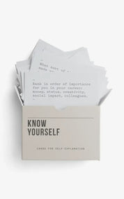 The School Of Life Prompt Cards Know Yourself