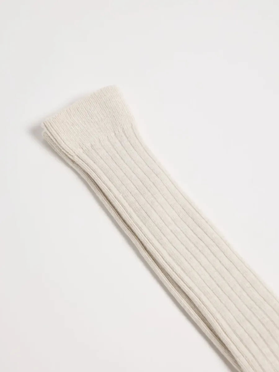 Lanius Socks Knee High With Ribs GOTS