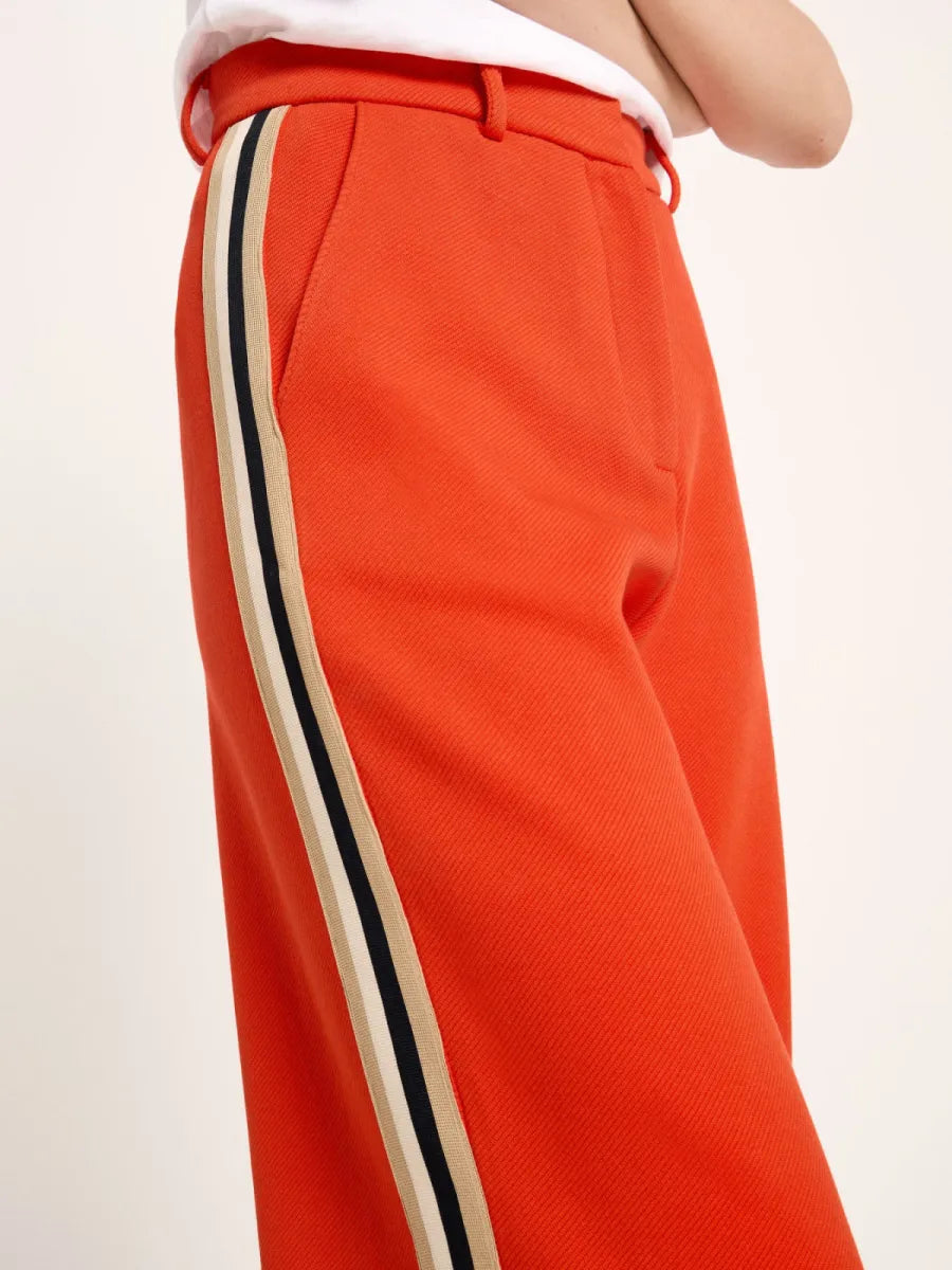 Lanius Trousers With Stripes OCS