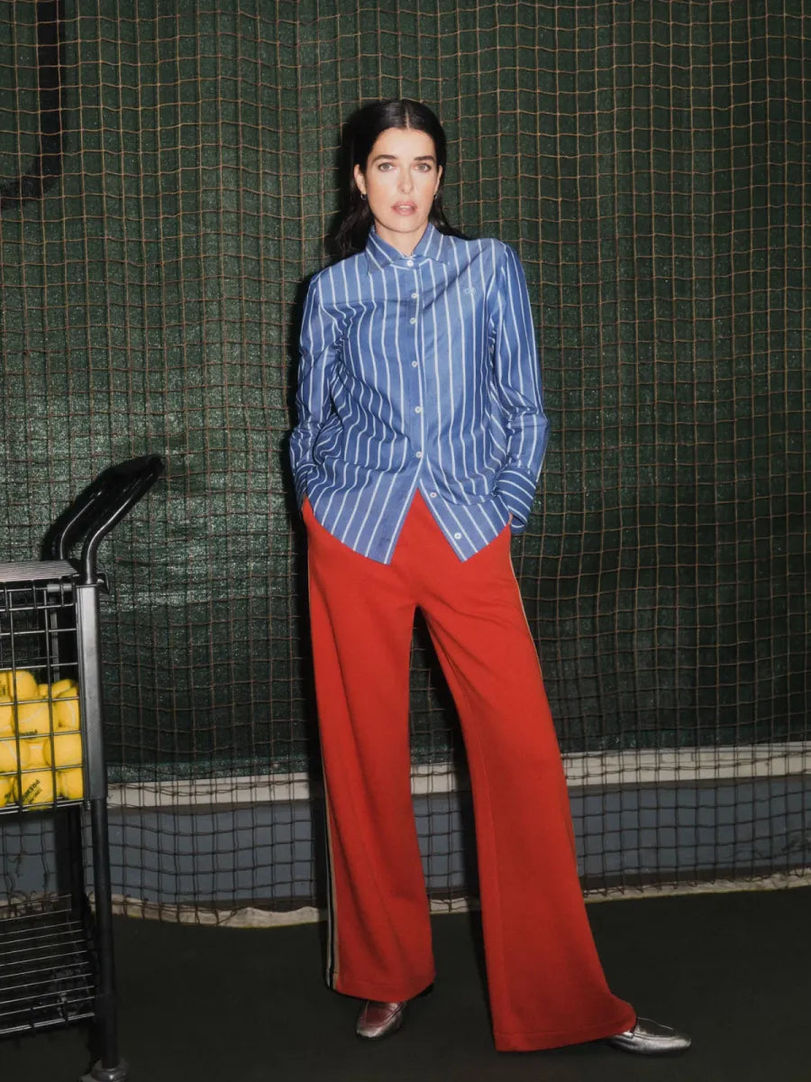 Lanius Trousers With Stripes OCS
