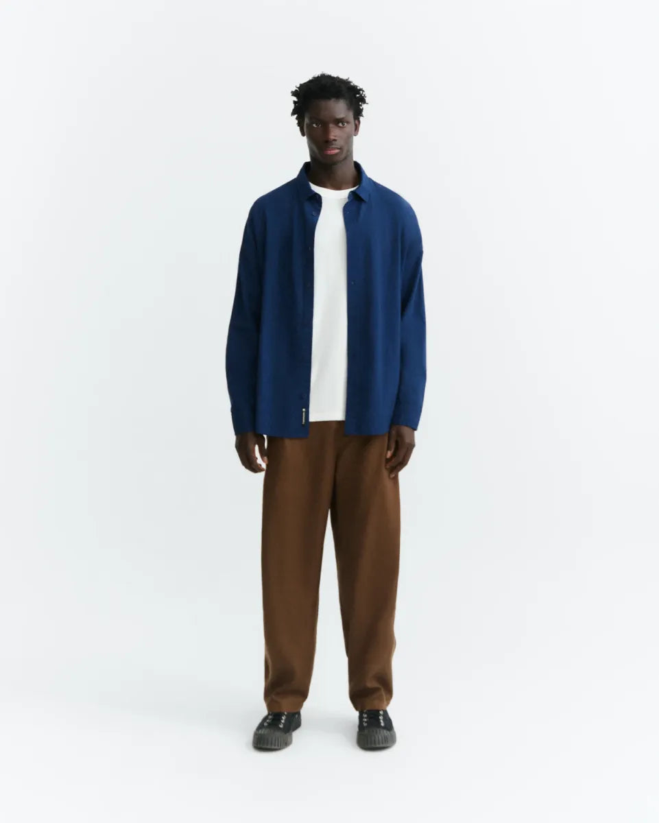Thinking MU Oversize Seersucker Haru Shirt