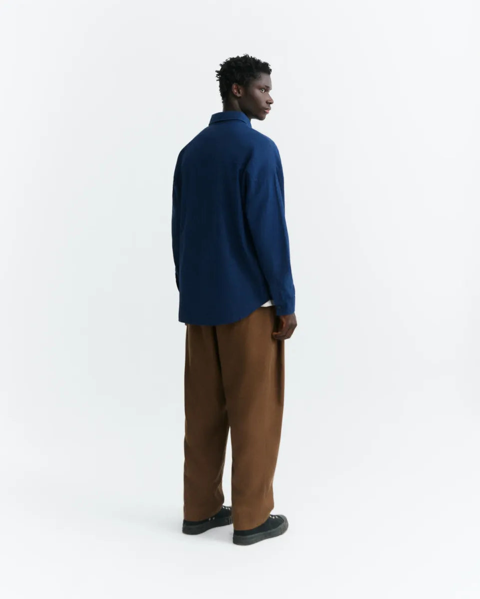 Thinking MU Oversize Seersucker Haru Shirt