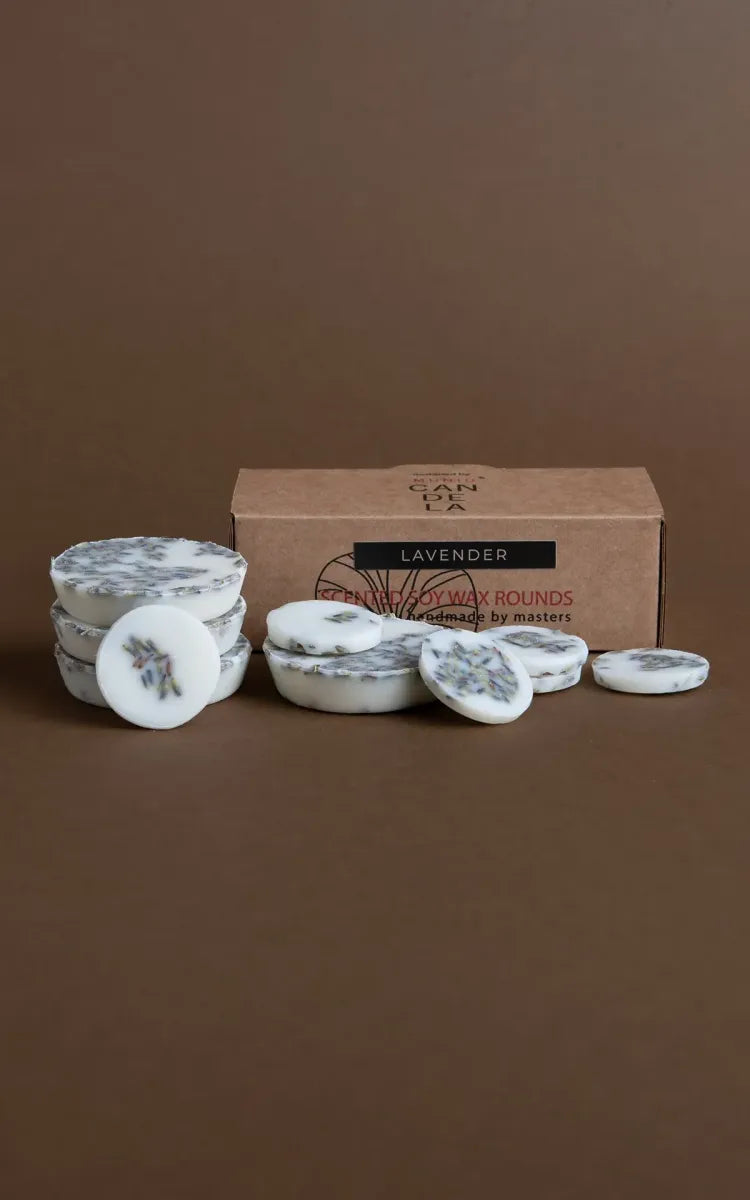 The MUNIO Scented Wax Rounds - Lavender
