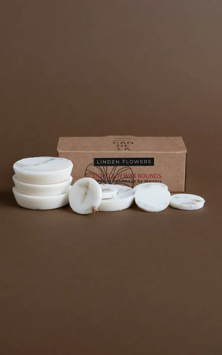 The MUNIO Scented Wax Rounds - Linden Flowers