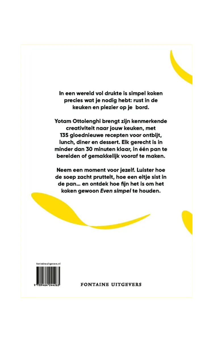 parkuitgevers Ottolenghi Even Simpel