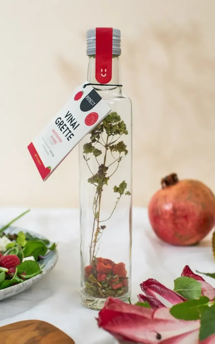Pineut DIY Vinaigrette - Raspberry, Pomegranate & Mint