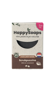 HappySoaps Face & Body Scrub Bar - Scrubpuccino