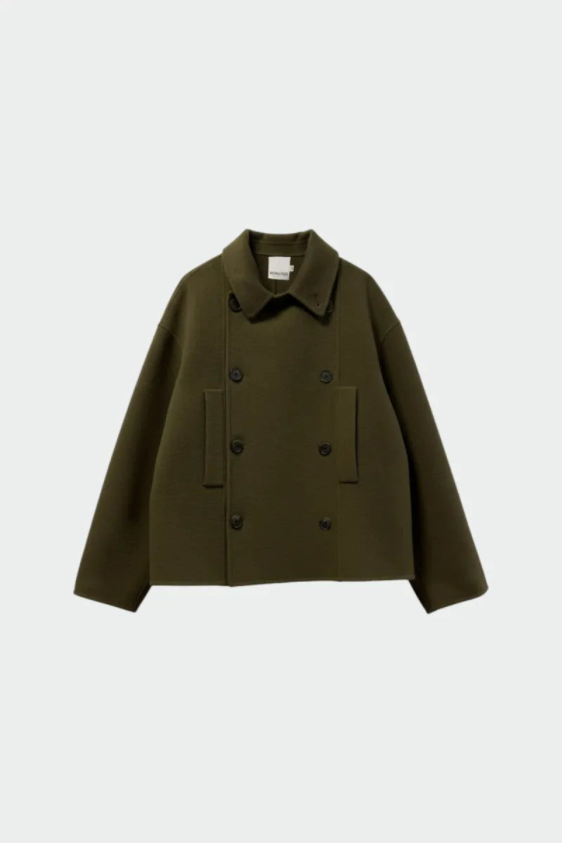 indi & cold Double-breasted Wool Coat