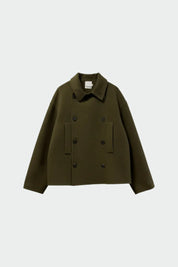 indi & cold Double-breasted Wool Coat