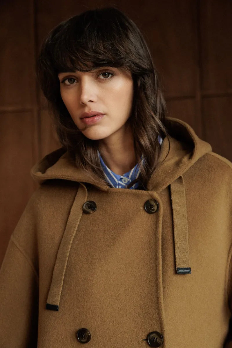 indi & cold Wool Coat