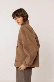 indi & cold Short Wool Coat
