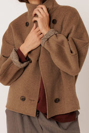 indi & cold Short Wool Coat