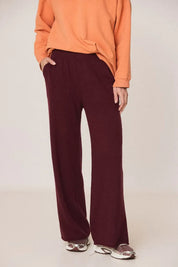 Indi & Cold Crop pants with cashmere