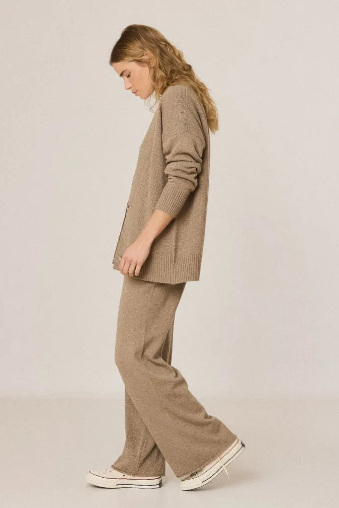 Indi & Cold MAXI JACKET WITH CASHMERE