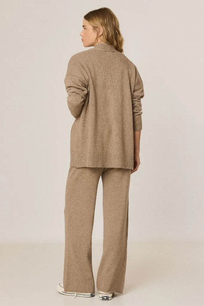 Indi & Cold MAXI JACKET WITH CASHMERE