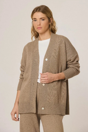 Indi & Cold MAXI JACKET WITH CASHMERE