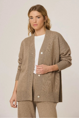 Maxi Jacket with cashmere