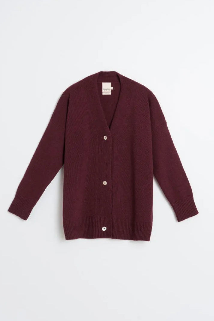 Indi & Cold MAXI JACKET WITH CASHMERE