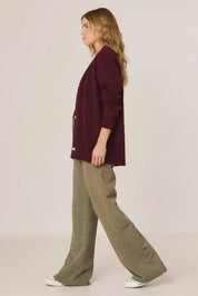 Indi & Cold MAXI JACKET WITH CASHMERE