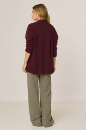 Indi & Cold MAXI JACKET WITH CASHMERE