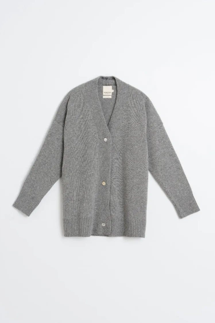 Indi & Cold MAXI JACKET WITH CASHMERE