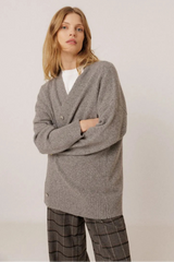 Maxi Jacket with cashmere