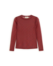 Thinking MU Red transparent Tere Top
