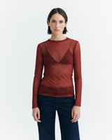 Red transparent Tere Top